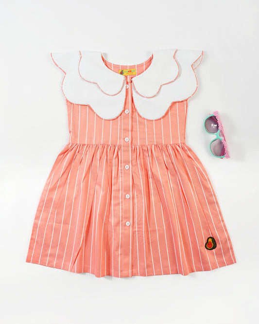 Girls I am a Popcorn Bag Dress
