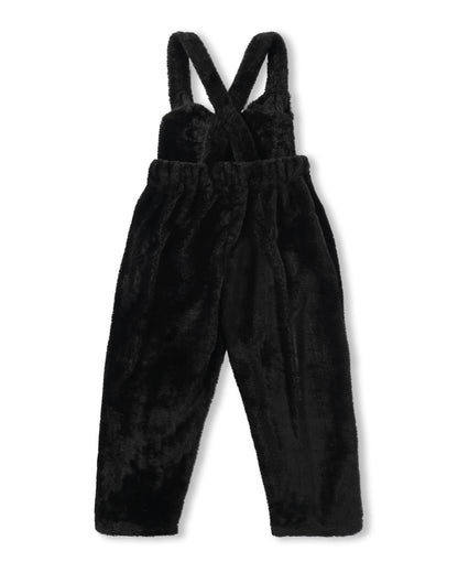 Girls Kawaii Kitty Fur Jumpsuit