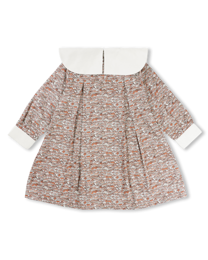 Girls Contrast Twirl Fun Dress