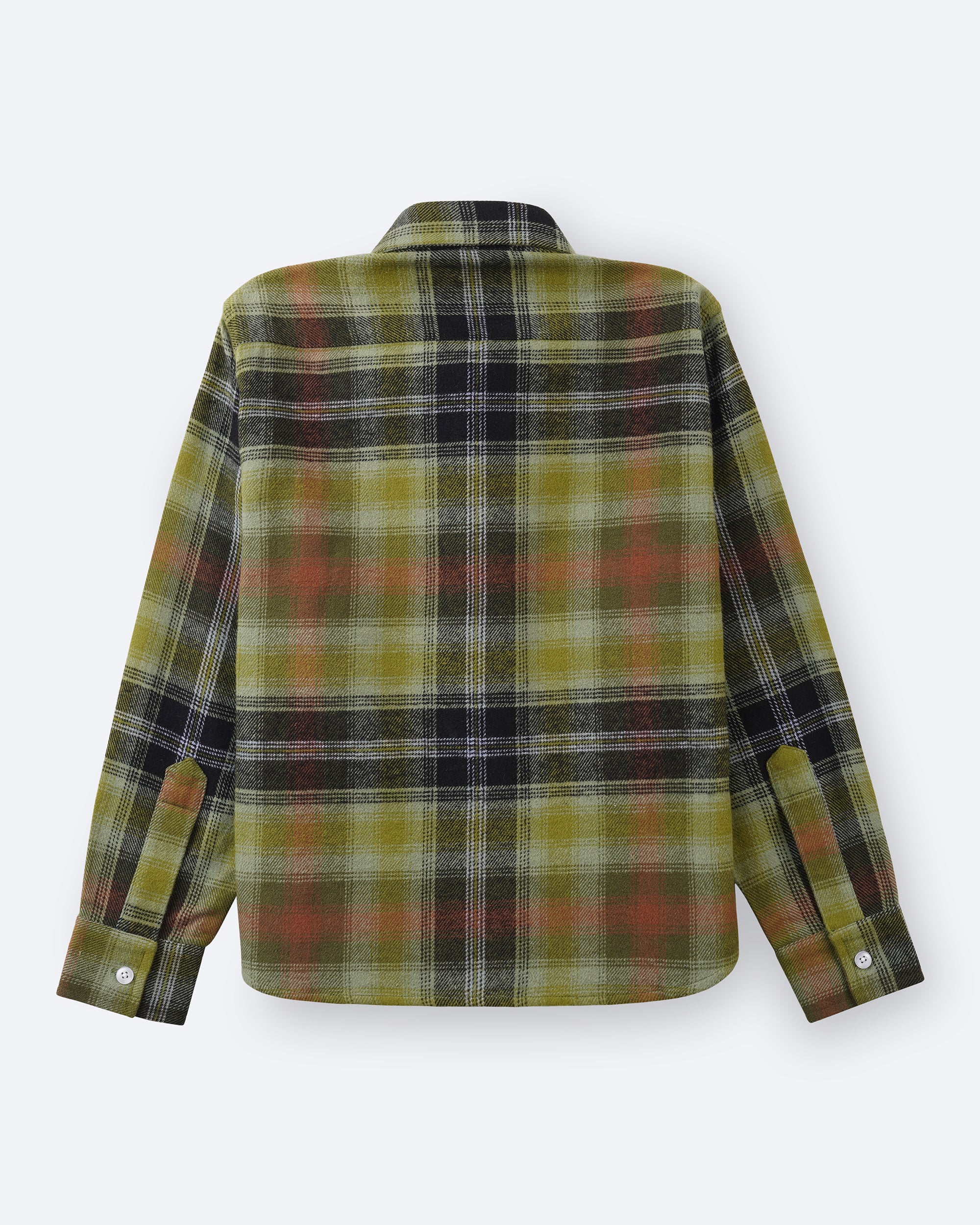 Boys Green Bean Checks Shirt