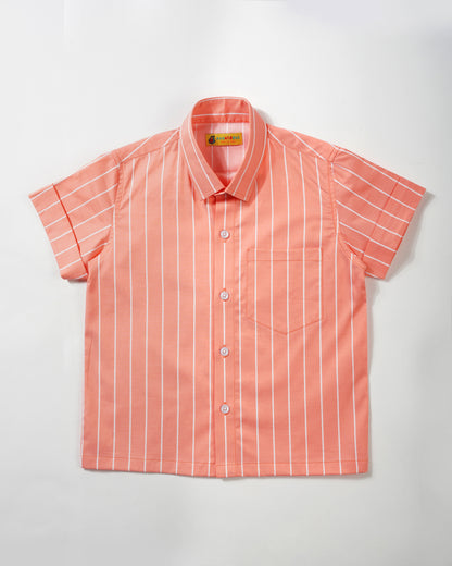 Boys summer fun orange comfort shirt