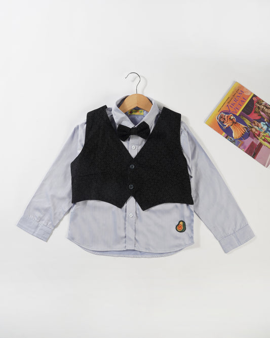 Avokiddos Boys Little Butler 3-piece party set