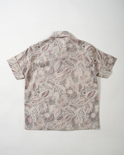 Boys flowery stylish summer short sleeved  shirt