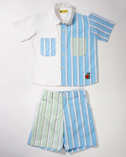 Boys Colorblocked relaxed co-ord Set