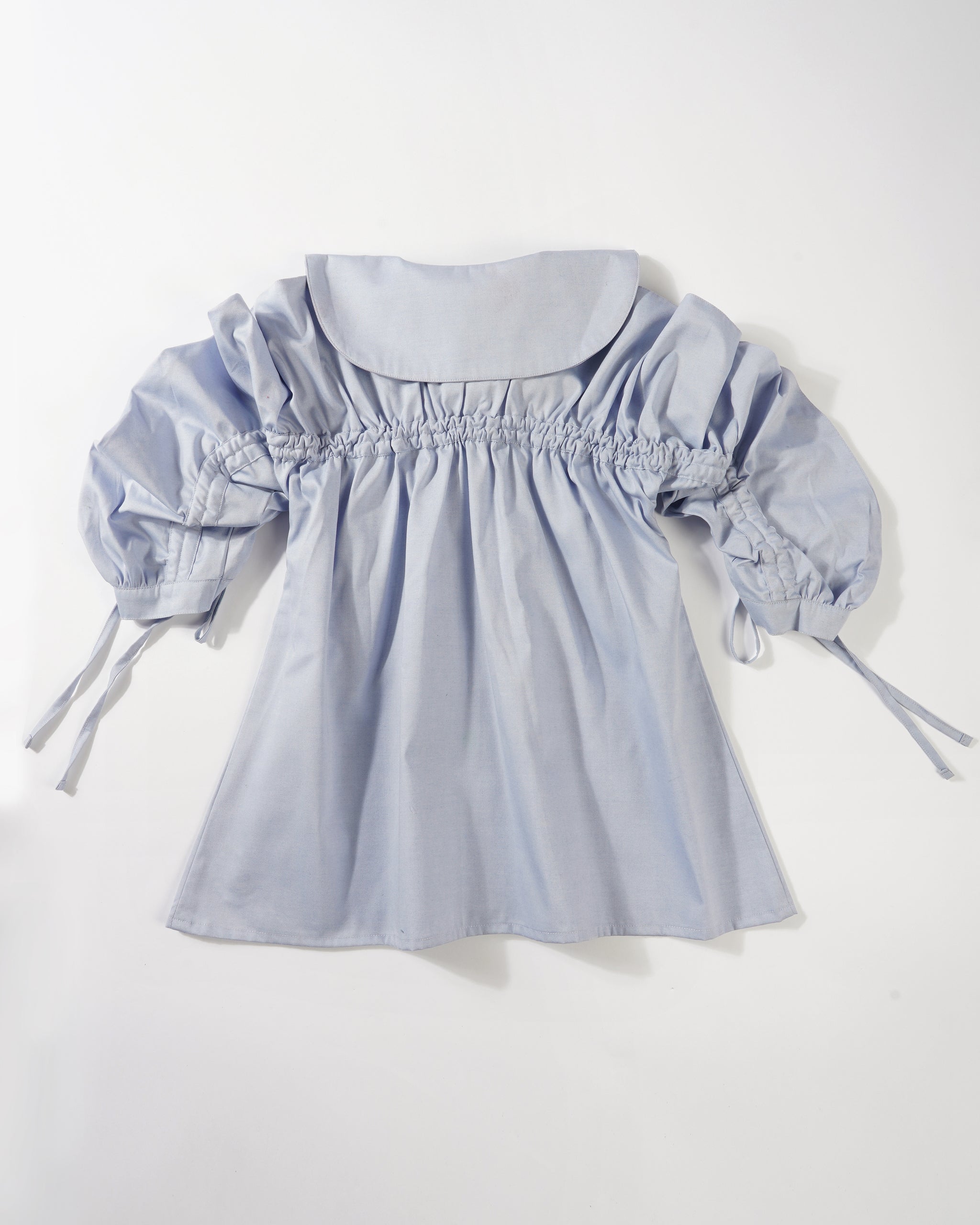 Girls Pink Bow big sleeved Dress
