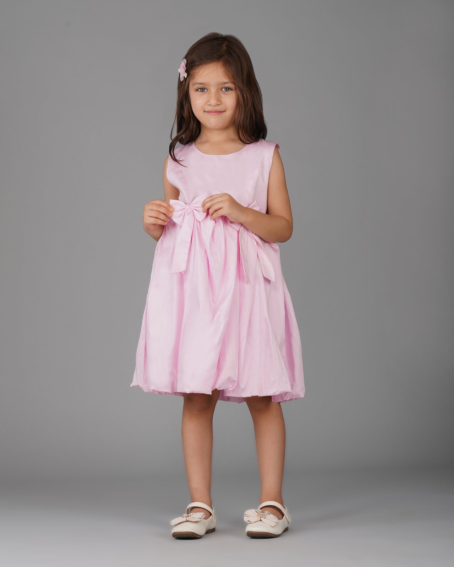 Girls Little Boss Barbie Balloon Fit Dress