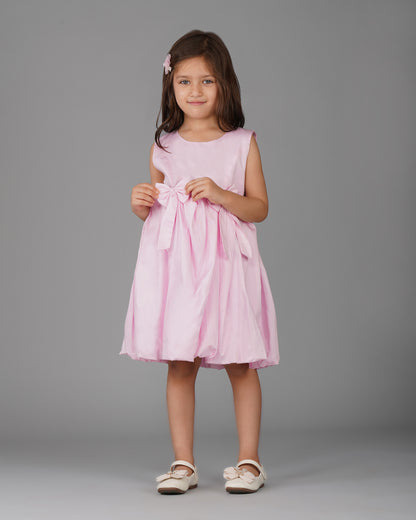 Girls Little Boss Barbie Balloon Fit Dress
