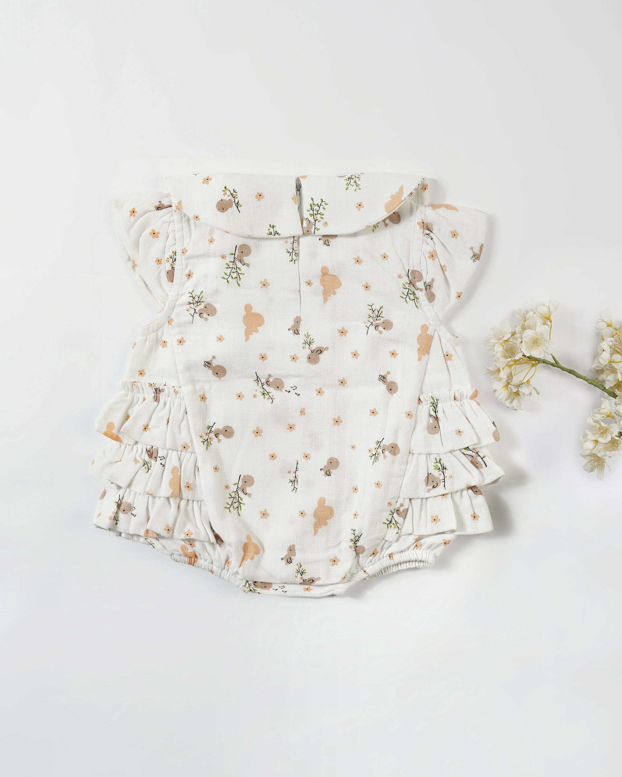 Baby Girl Little Birdie Romper