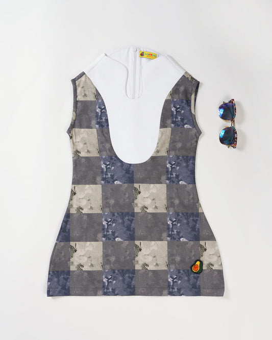 Girls Little Keyhole Neck Dress