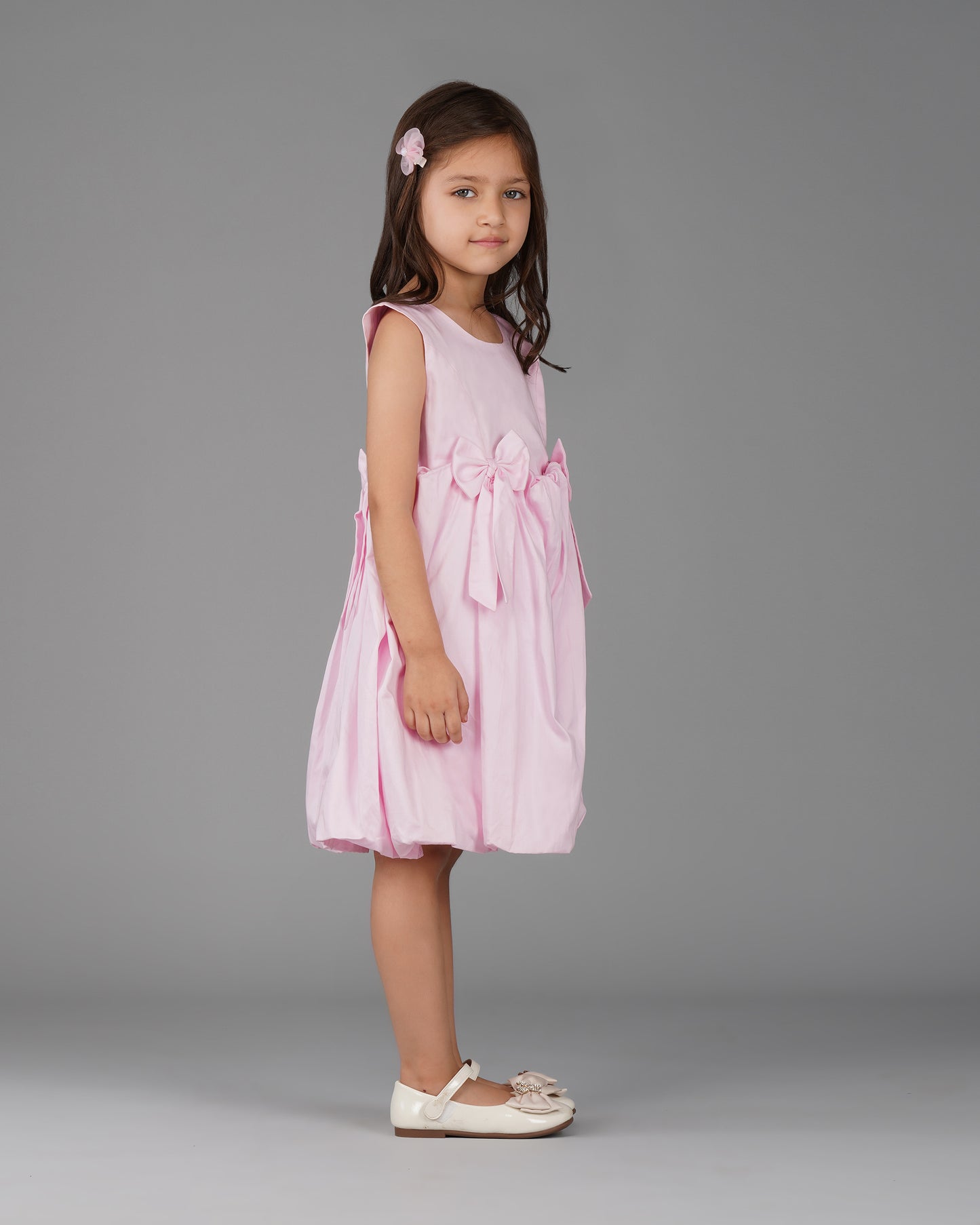 Girls Little Boss Barbie Balloon Fit Dress