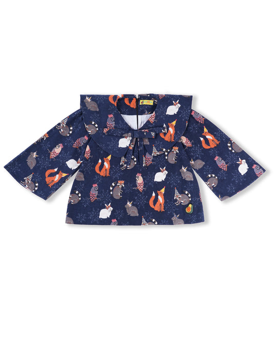 Girls Holiday Hug Flannel Jacket