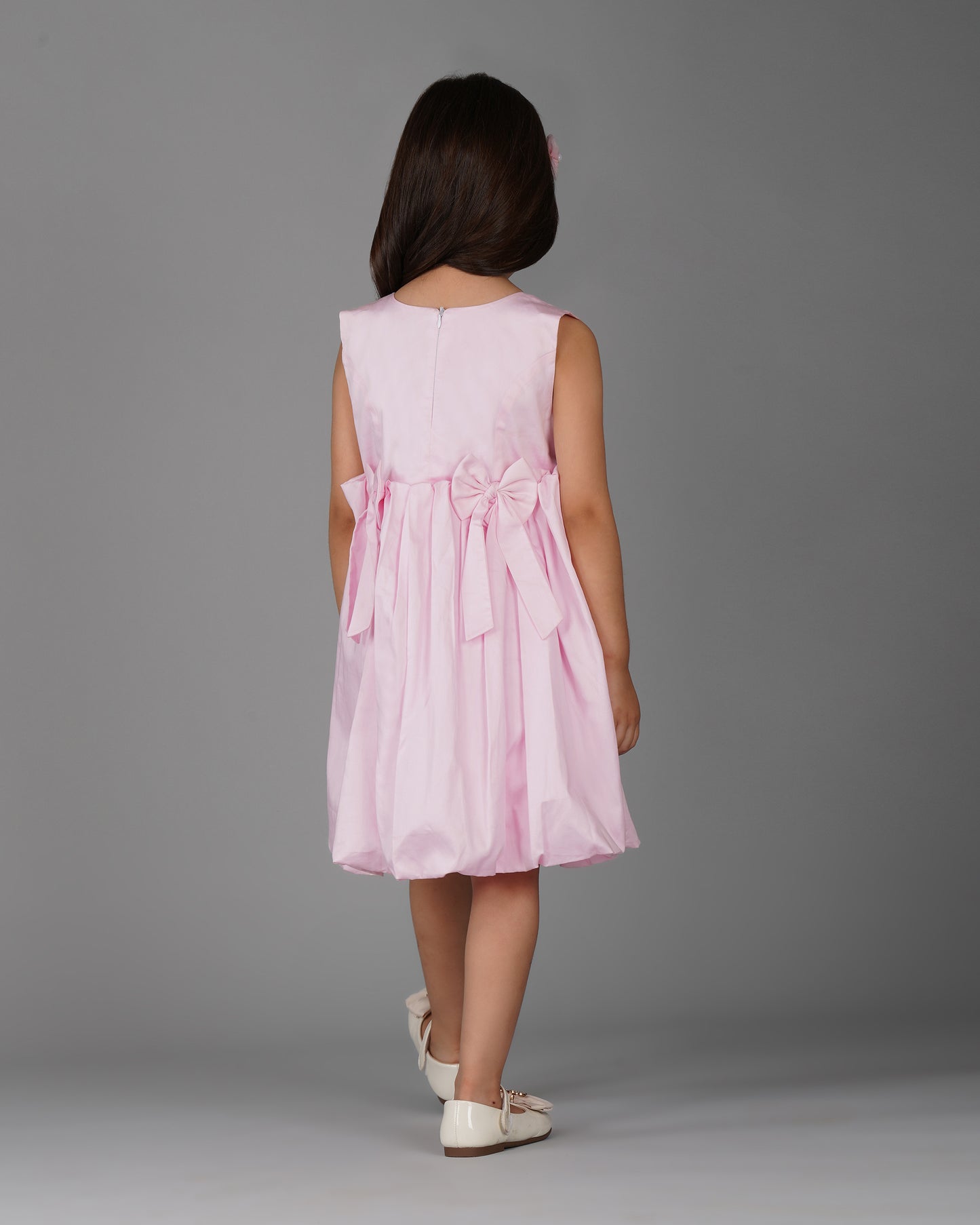 Girls Little Boss Barbie Balloon Fit Dress