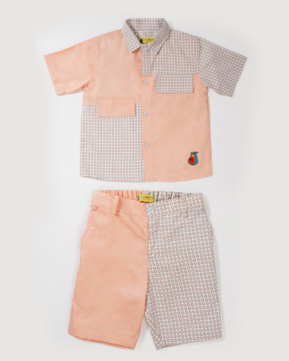 Boys Dot to dot relaxed fit co-ord set