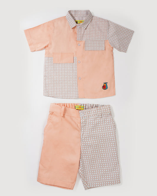 Boys Dot to dot relaxed fit co-ord set