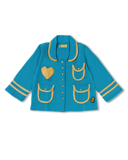 Girls Peppermint Princess Jacket