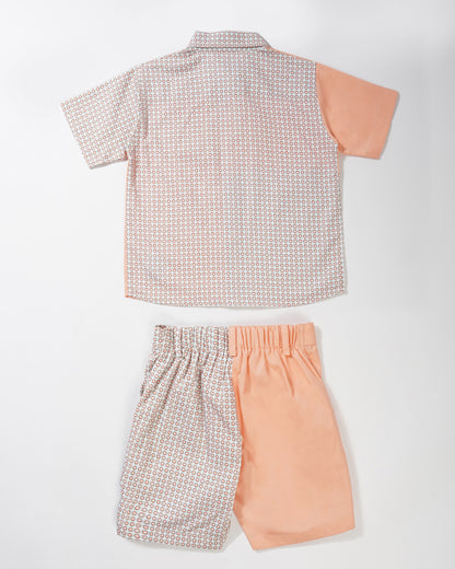 Boys Dot to dot relaxed fit co-ord set