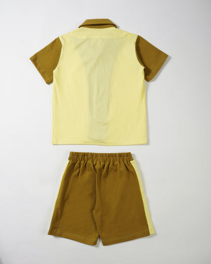 Boys Beachy Summer shorts set