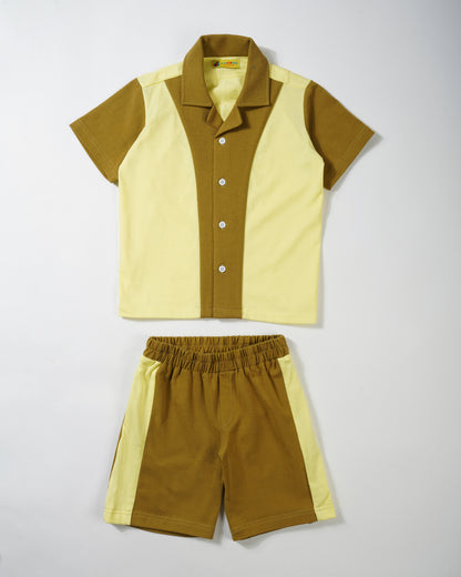 Boys Beachy Summer shorts set