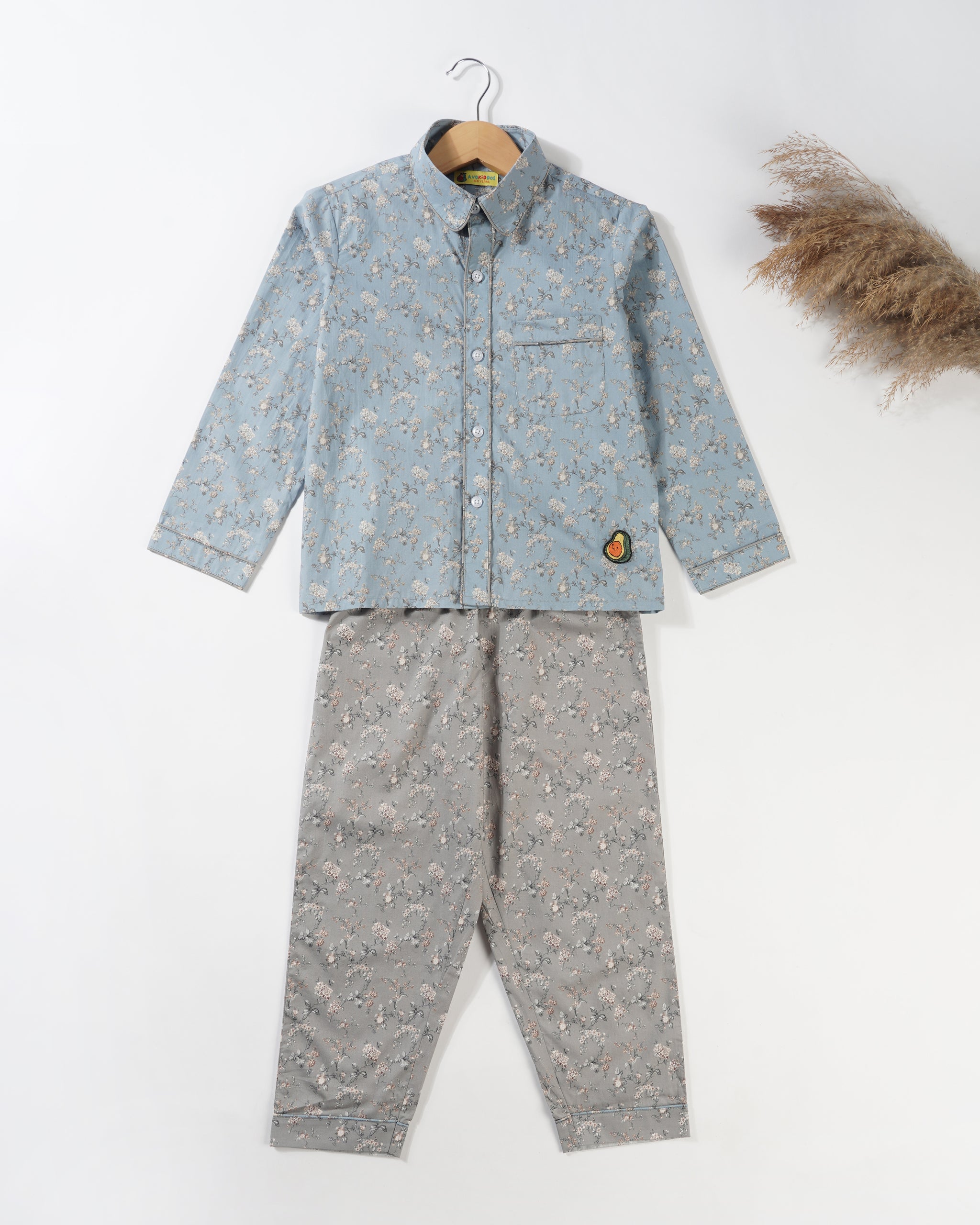 Unisex Little Blue Whale lounge set