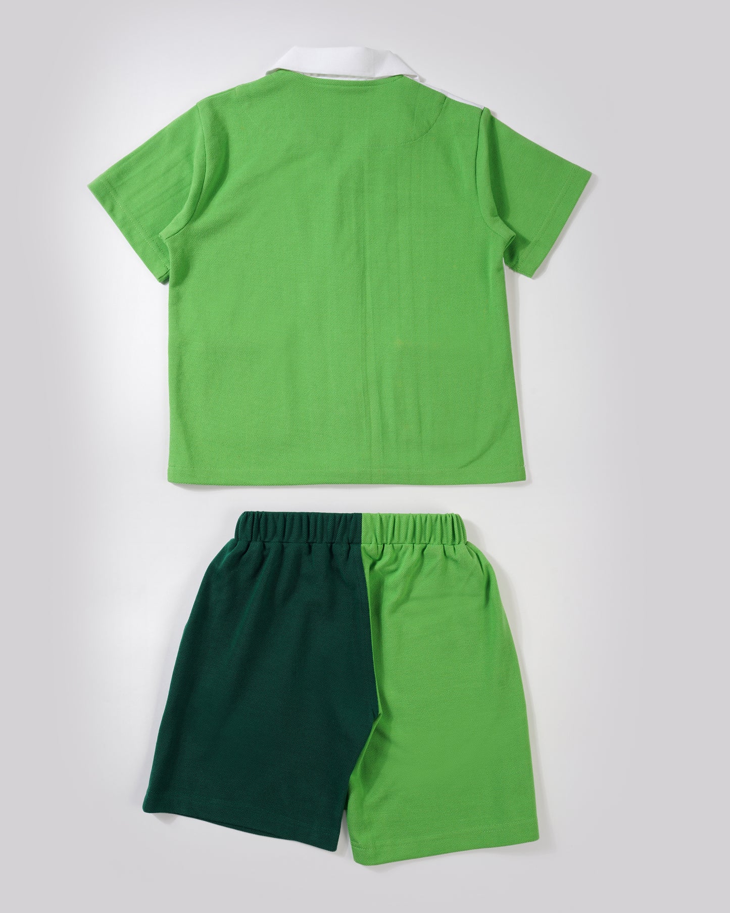 Boys easy wear tennis shorts set