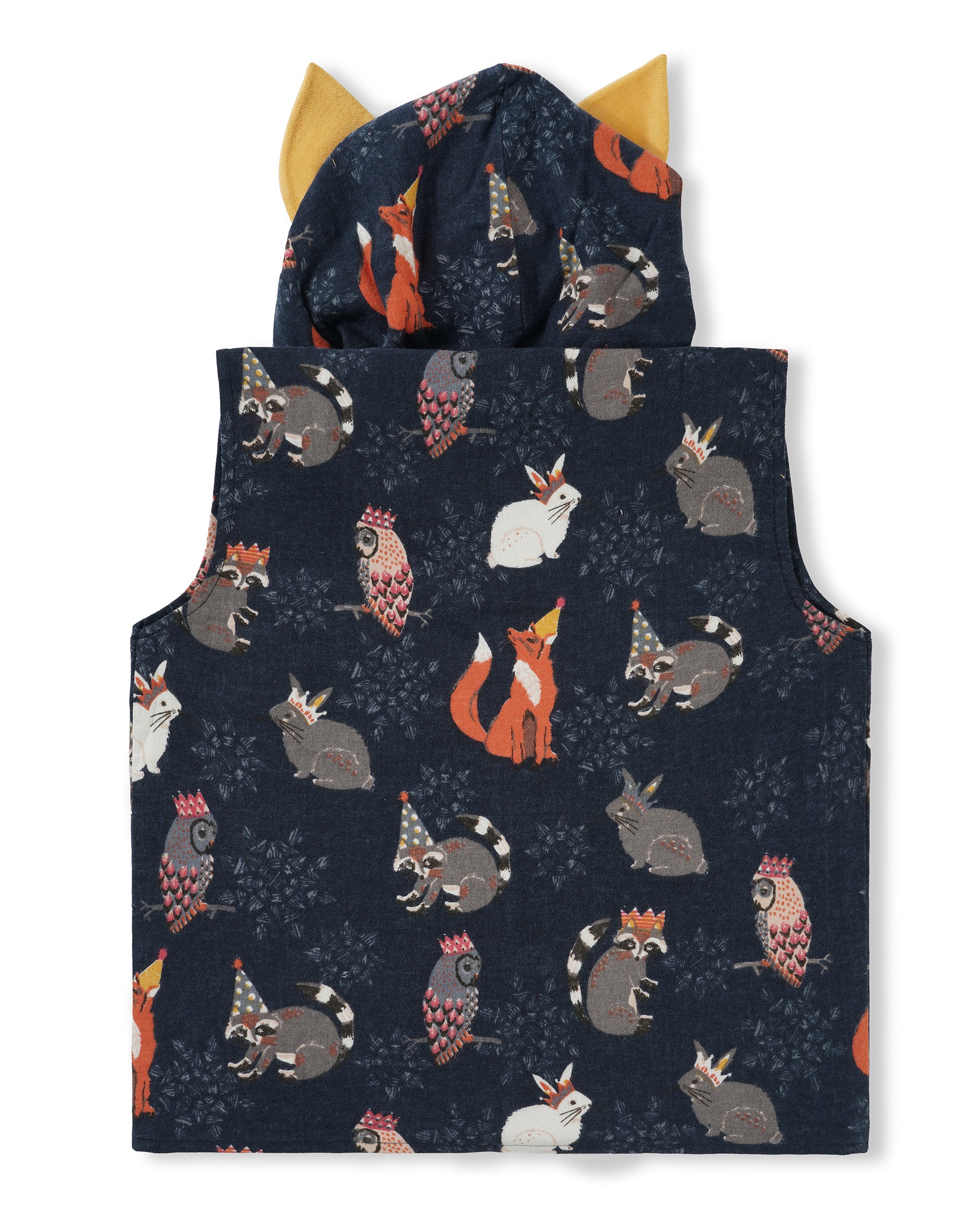 Unisex Merry Midnight Fox Gilet