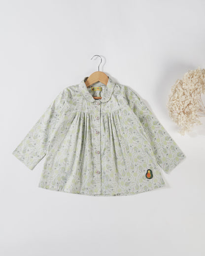 Avokiddos Girls in the Garden breezy lounge set