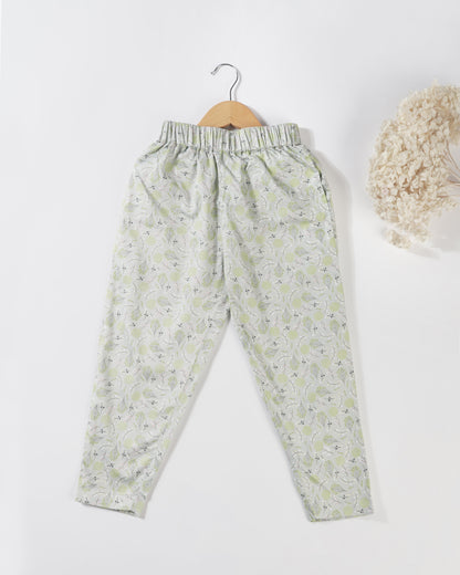 Avokiddos Girls in the Garden breezy lounge set