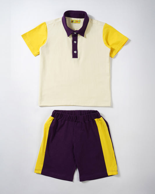 Boys summer wear comfort shorts set