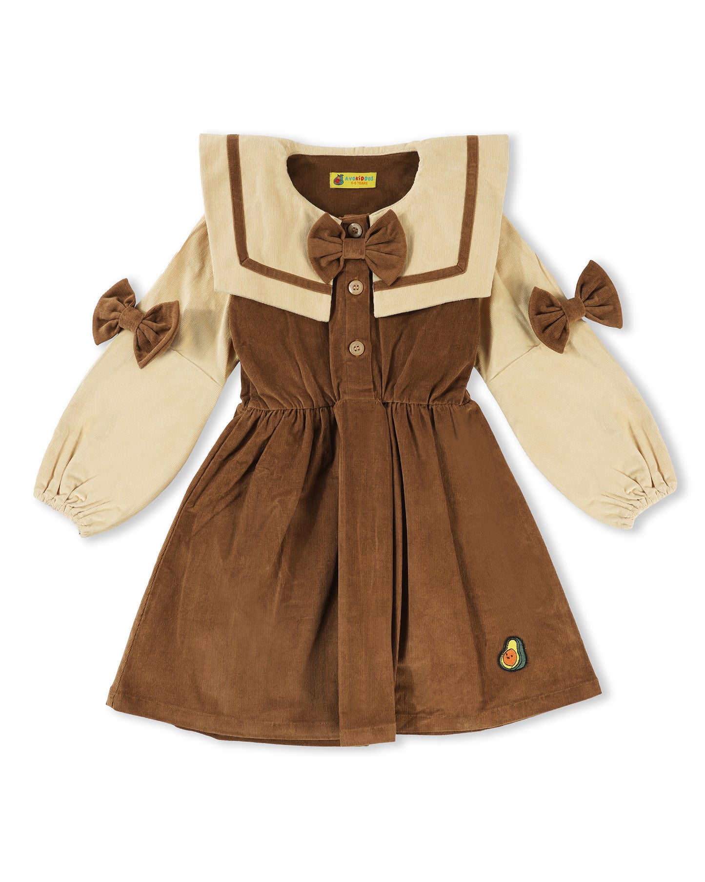 Girls Gingerbread Skater Dress