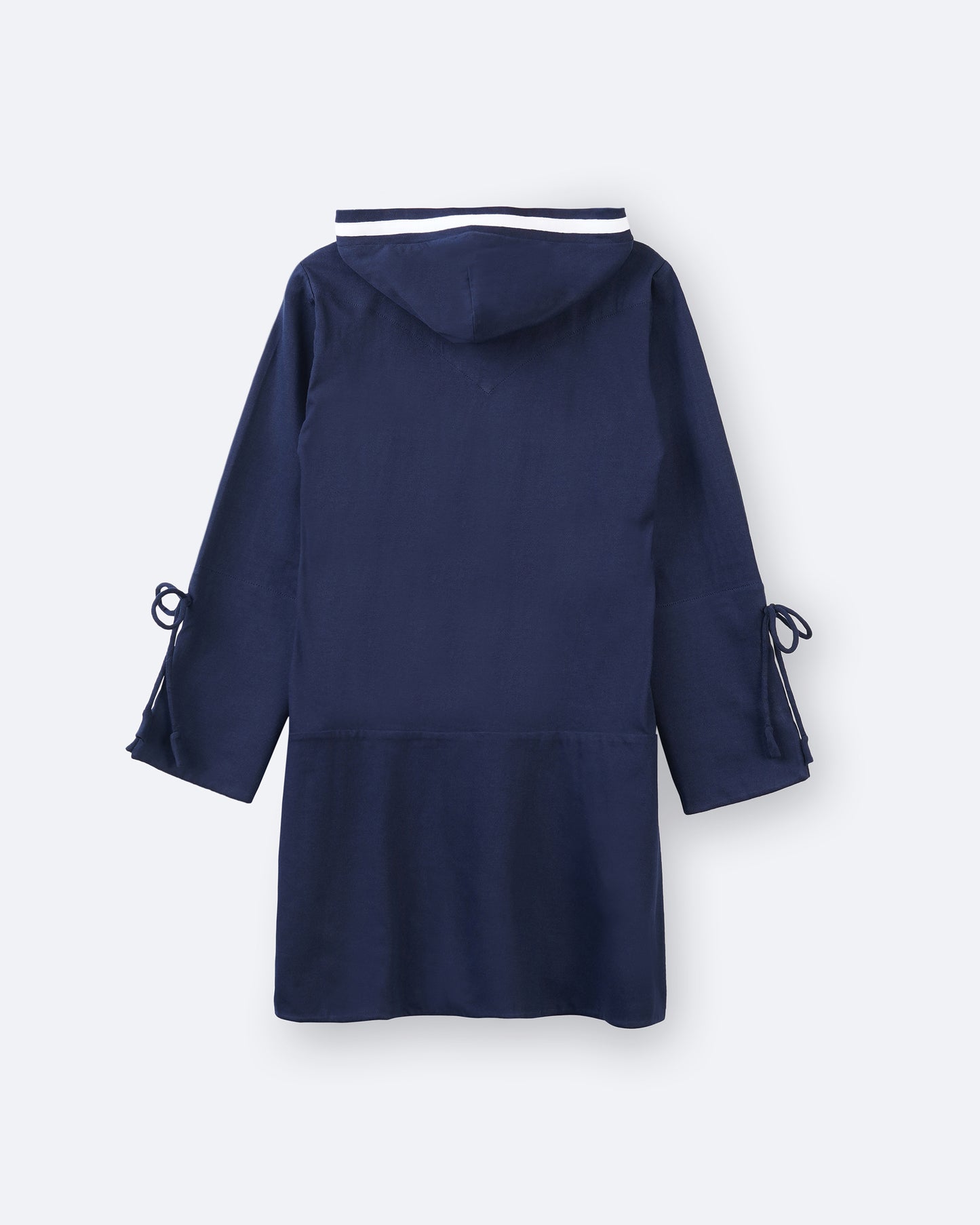 Girls Navy Star Sweat Dress