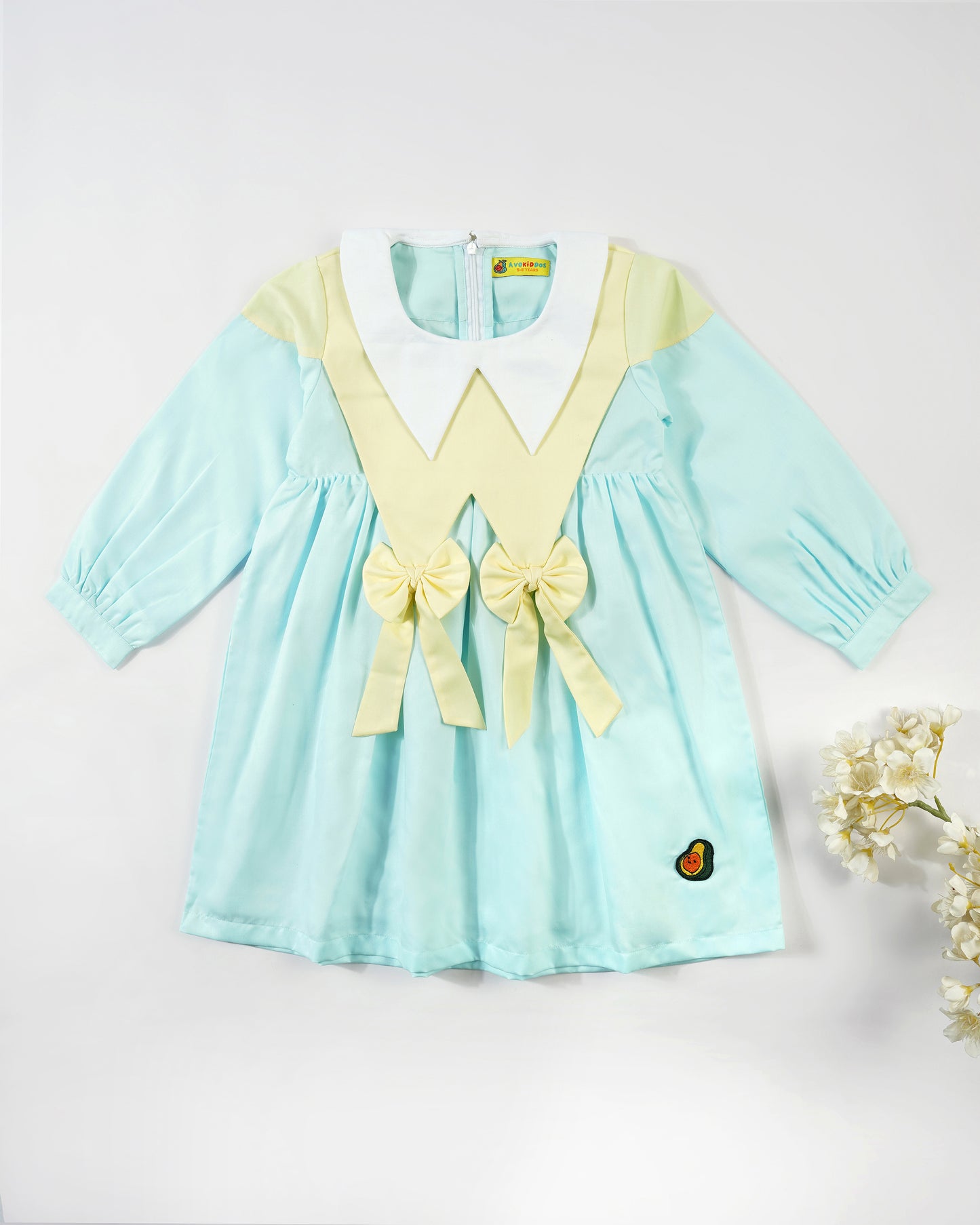 Girls Little Cinderella Bow Dress