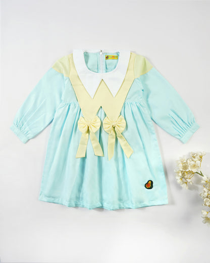 Girls Little Cinderella Bow Dress