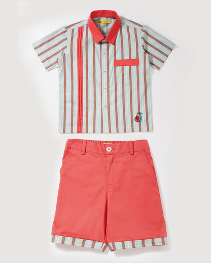 Boys Cute relaxed fit co-ord Set