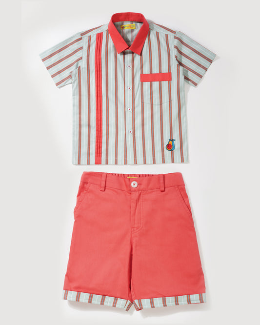 Boys Cute relaxed fit co-ord Set