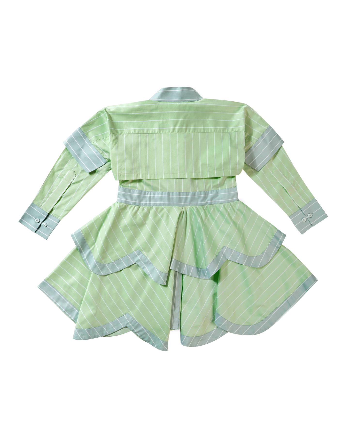 Girls Layered Stripe Tribe Dress