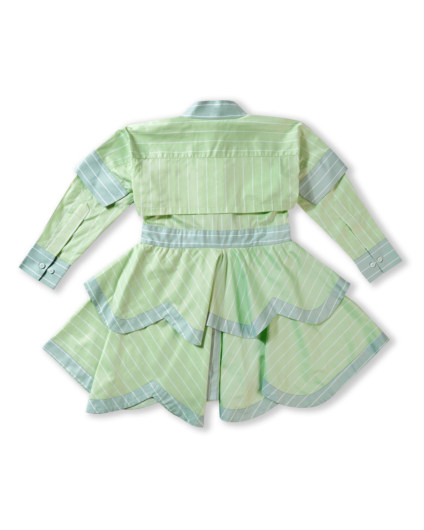 Girls Layered Stripe Tribe Dress