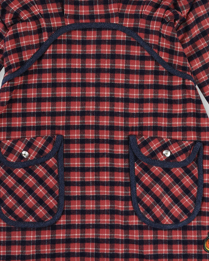 Girls Candy Cane Tapered Dress