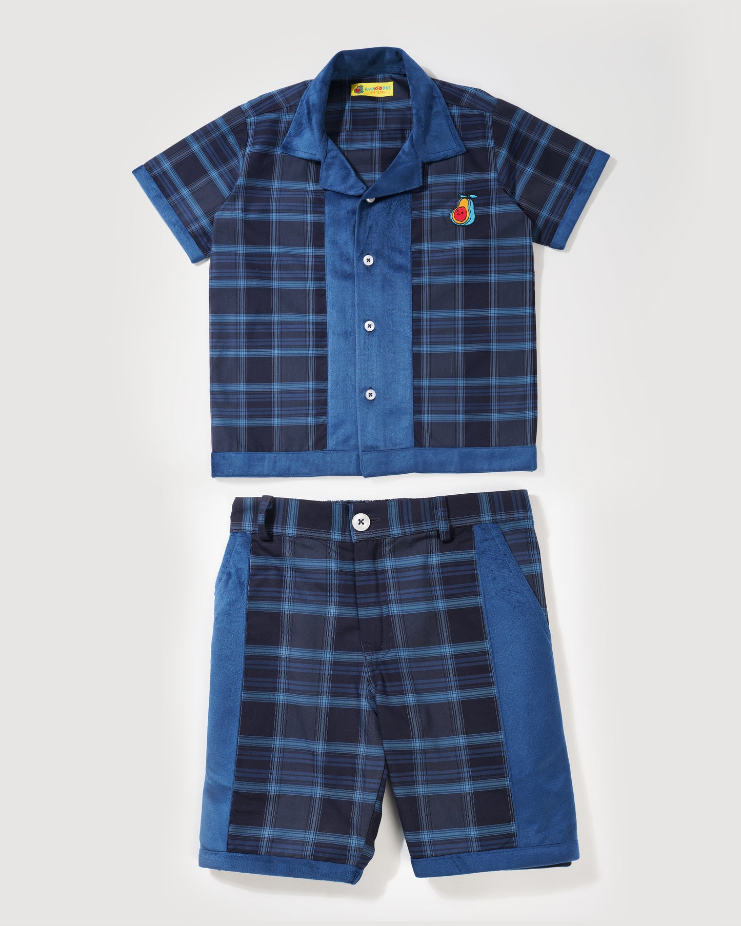 Boys Very blue comfy fit co-ord set