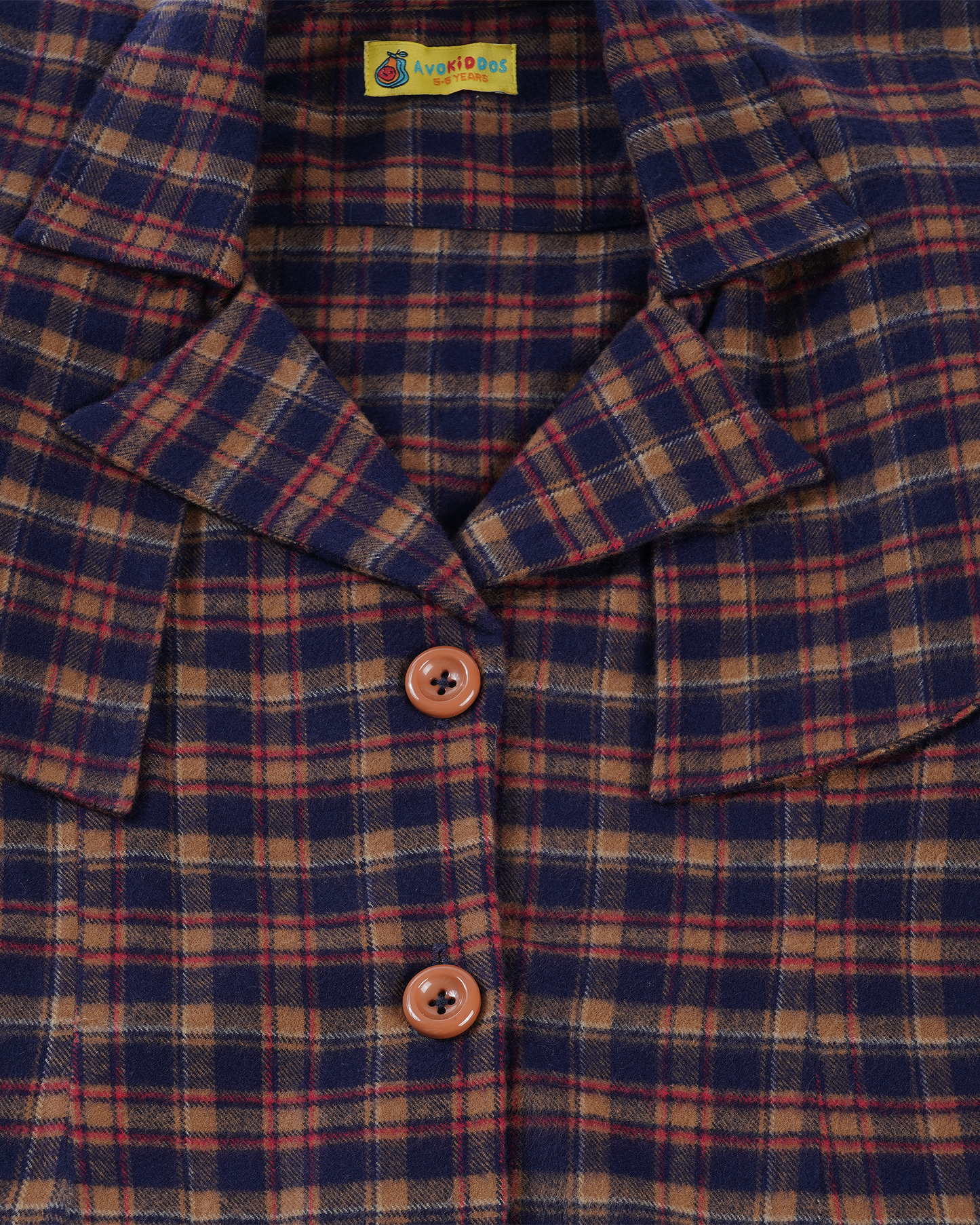 Girls Shoulder Checks Coat