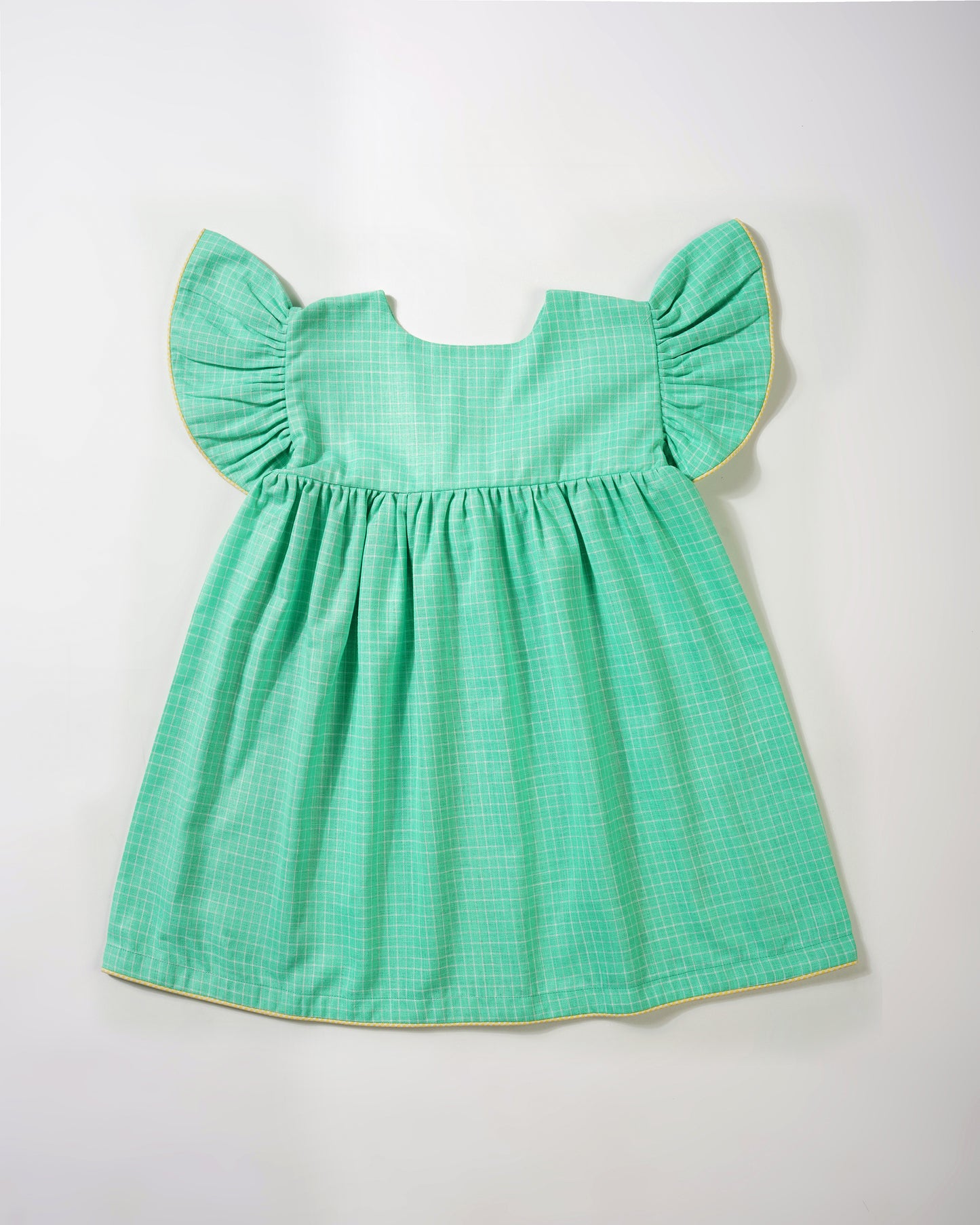 Girls Buttoned Flowy summer dress