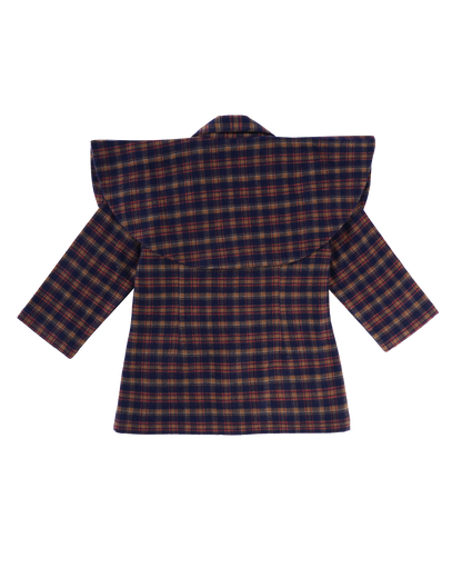 Girls Shoulder Checks Coat