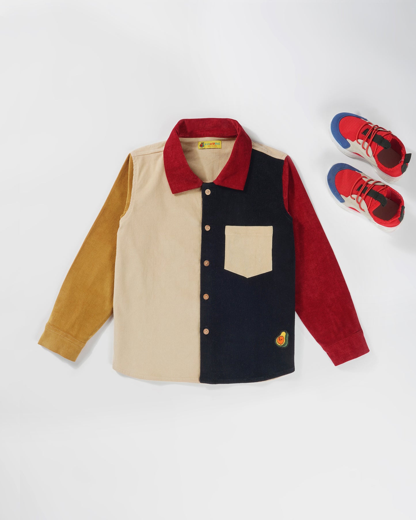 Boys Classic Colorblocked Winter Shirt