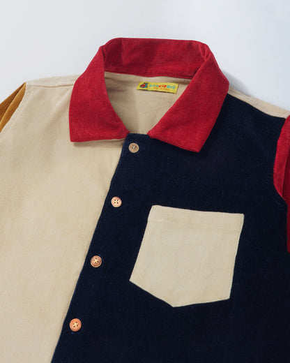 Boys Classic Colorblocked Winter Shirt