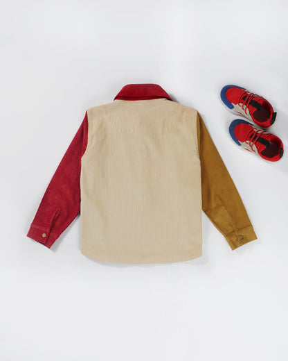 Boys Classic Colorblocked Winter Shirt