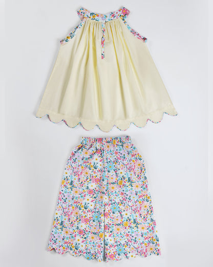 Garden Picnic Culottes Set
