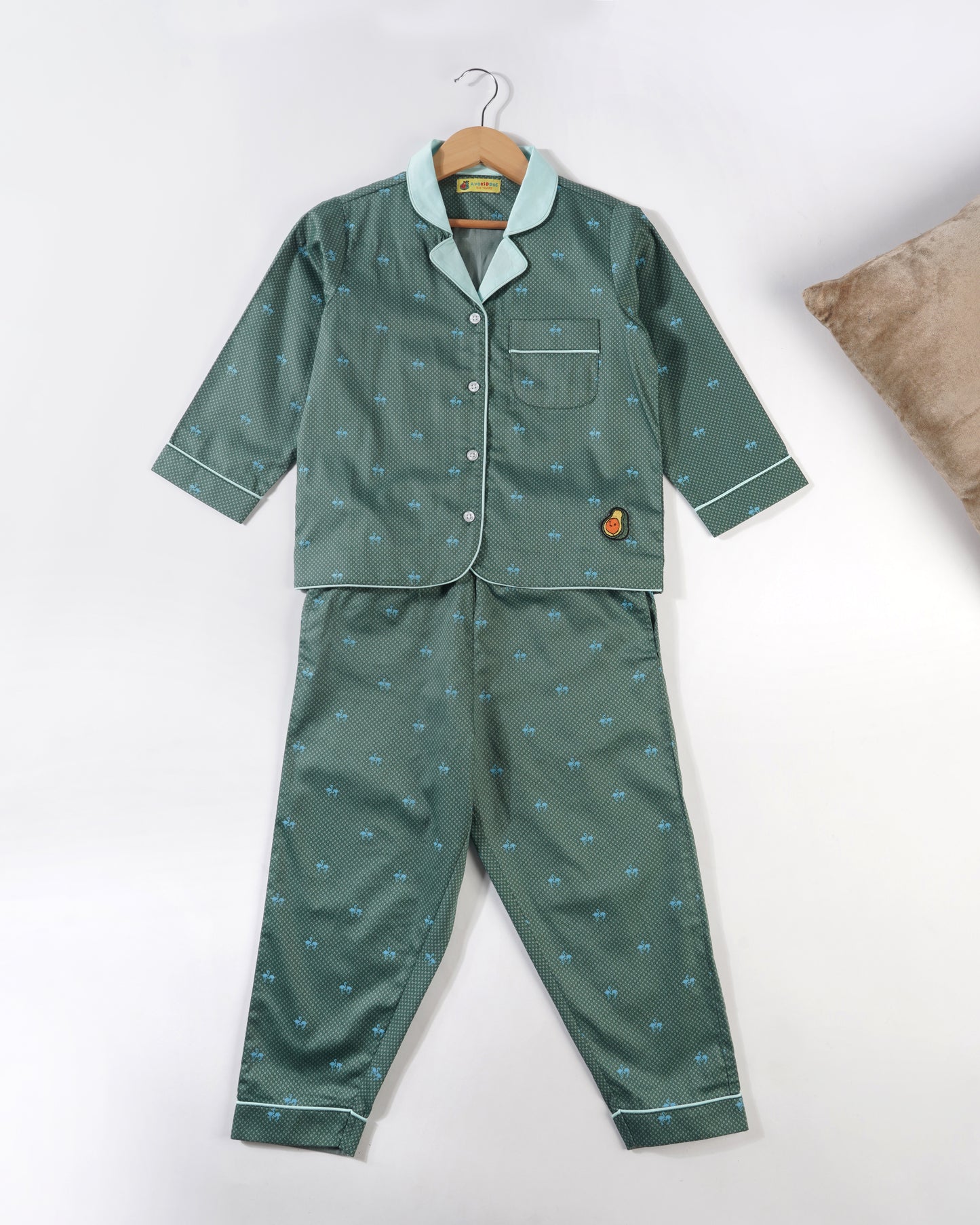 Avokiddos Unisex Marine collar lounge set