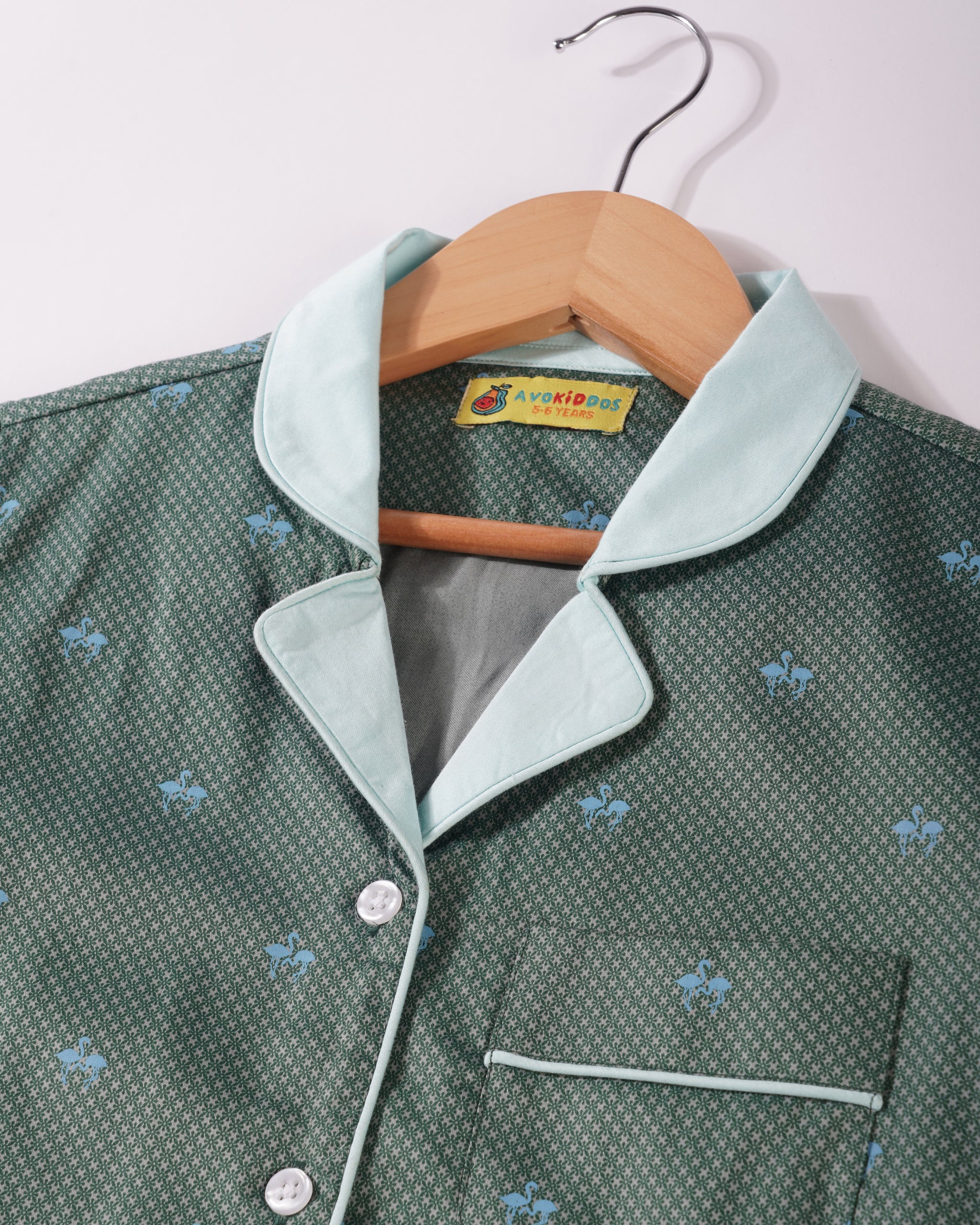 Unisex Marine collar lounge set