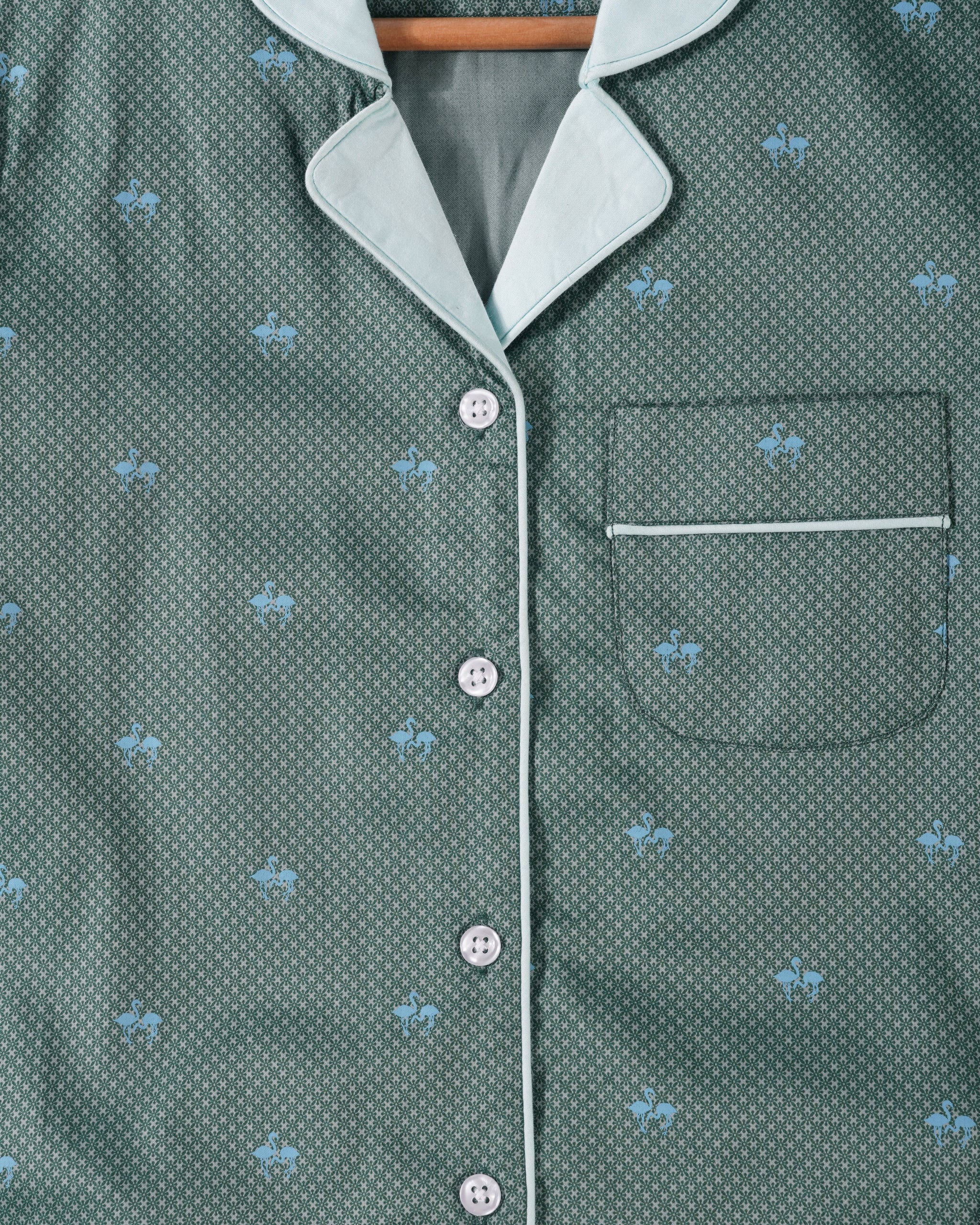 Unisex Marine collar lounge set