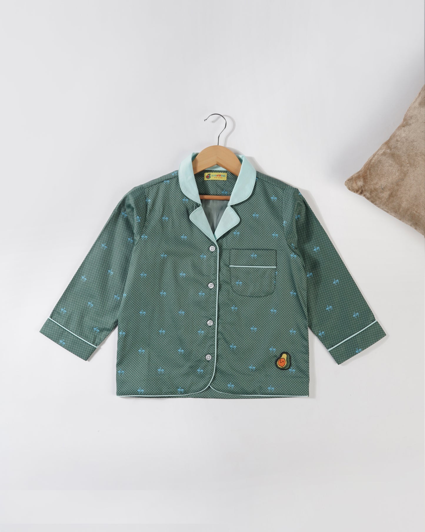 Avokiddos Unisex Marine collar lounge set