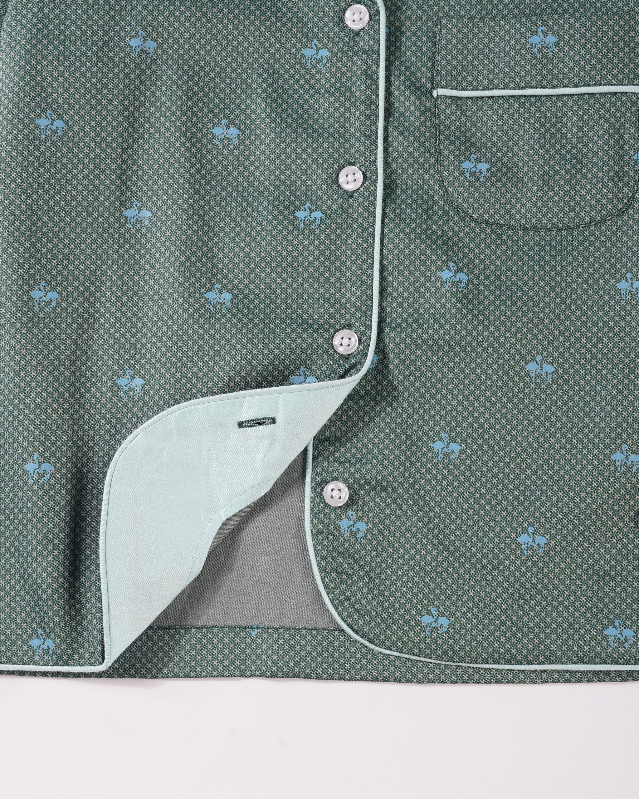 Unisex Marine collar lounge set